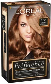 L'Oreal Recital Preference 6.35 Гавана Светлый янтарь