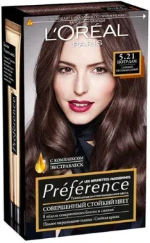 L'Oreal Recital Preference 5.21 Нотр-Дам Глубокий светло-каштановый
