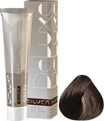 Estel Professional De Luxe Silver 6/37 темно-русый золотисто-коричневый