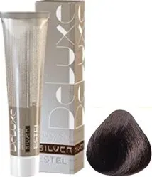 Estel Professional De Luxe Silver 4/76 коричнево-фиолетовый шатен