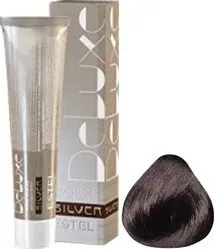 Estel Professional De Luxe Silver 4/7 коричневый шатен