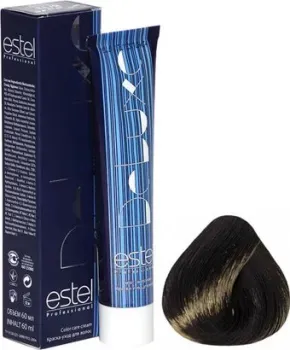 Estel Professional De Luxe 3/0 темный шатен