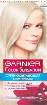 Garnier Color Sensation 910 пепельно-серебристый блонд