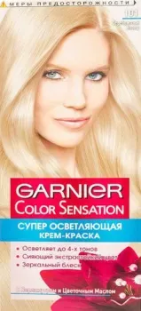Garnier Color Sensation 101 серебристый блонд