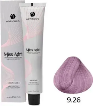 Adricoco Miss Adri 9.26 (100мл, очень светлый блонд розовый)
