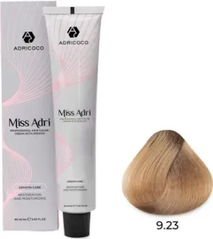Adricoco Miss Adri 9.23 (100мл, очень светлый блонд перламутровый золотистый)