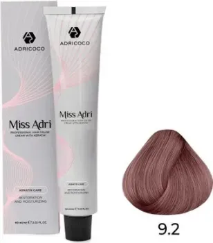 Adricoco Miss Adri 9.2 (100мл, очень светлый блонд фиолетовый)