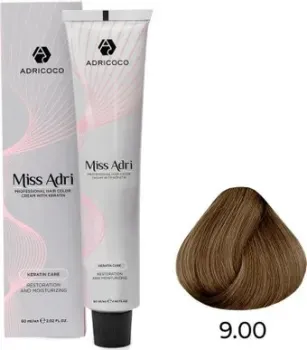 Adricoco Miss Adri 9.00 (100мл, очень светлый блонд интенсивный)