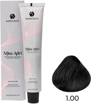 Adricoco Miss Adri 1.00 (100мл, интенсивный черный)