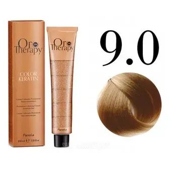 Fanola ORO Therapy Color Keratin 9.0 блондин 100 мл