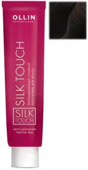 Ollin Professional Silk Touch Безаммиачная 3/0 (60мл, темный шатен)
