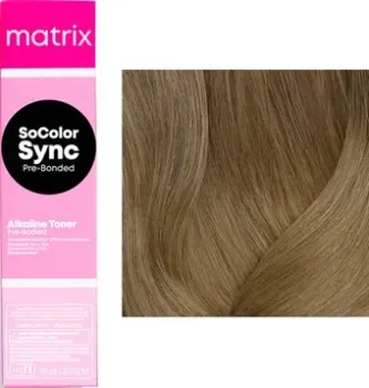 MATRIX SoColor Sync Pre-Bonded 7NA блондин натуральный пепельный 90 мл