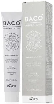 Kaaral BACO HAIR COLOR CREAM Стойкая крем-краска с гидролизатами шелка 100 мл