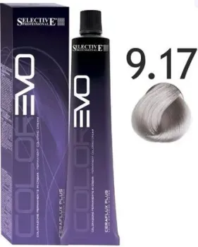 Selective Professional Colorevo 9.17 84917 (100 мл, очень светлый блондин лед)