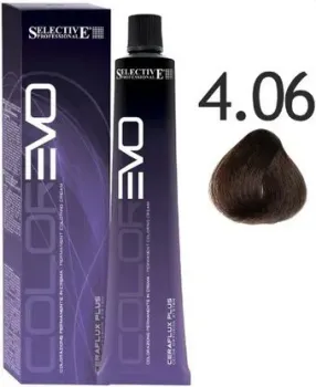 Selective Professional Colorevo 4.06 84406 (100 мл, каштановый выжженная земля)