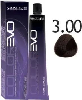 Selective Professional Colorevo 3.00 84300 (100 мл, темно-каштановый глубокий)