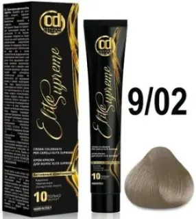 Constant Delight Elite Supreme 9/02 очень светлый блонд натурально-пепел. 100 мл