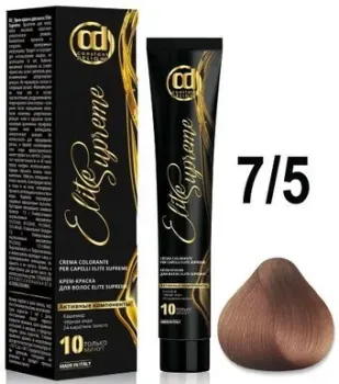 Constant Delight Elite Supreme 7/5 блонд золотистый 100 мл