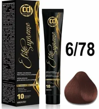 Constant Delight Elite Supreme 6/78 темный блонд медно-красный 100 мл