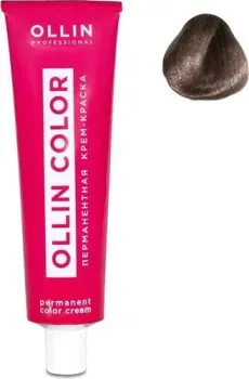 Ollin Professional Color перманентная 7/1 русый пепельный 100 мл