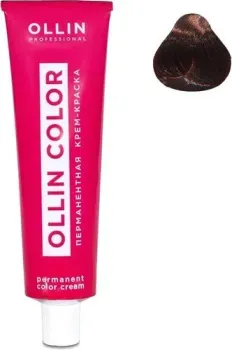 Ollin Professional Color перманентная 6/75 темно-русый коричнево-махагоновый 100 мл