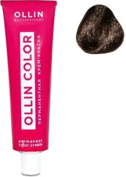 Ollin Professional Color перманентная 5/7 светлый шатен коричневый 100 мл