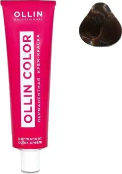 Ollin Professional Color перманентная 5/0 светлый шатен 100 мл