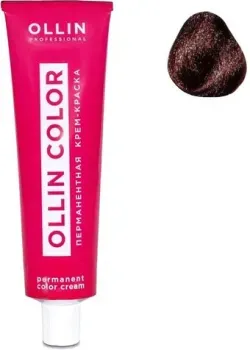 Ollin Professional Color перманентная 4/5 шатен махагоновый 60 мл