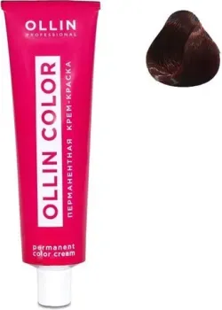 Ollin Professional Color перманентная 4/4 шатен медный 60 мл