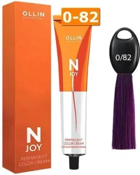 Ollin Professional N-Joy Color Cream 0/82 сине-фиолетовый 100 мл
