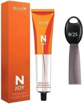Ollin Professional N-Joy Color Cream 9/25 блондин фиолетово-махагоновый 100 мл
