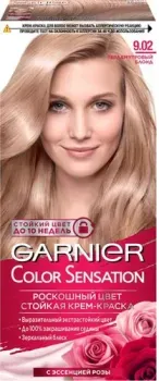 Garnier Color sensation 9.02 Перламутровый блонд
