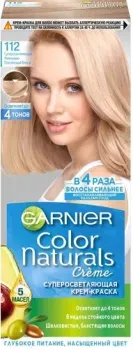 Garnier Color naturals 112 Суперосветляющий Жемчужно-Платиновый блонд