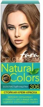 Fara Natural Colors 306 золотистый каштан 50 мл