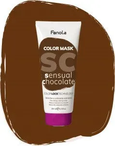 Fanola Color Mask чувственный шоколад 200 мл