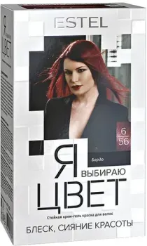 Estel Я Выбираю Цвет 6/56 бордо