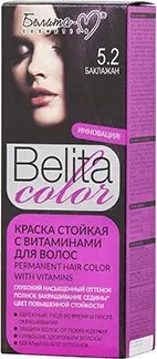 Belita Color стойкая с витаминами 5.2 баклажан