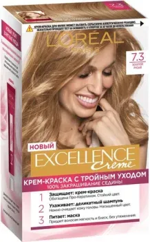 L'Oreal Excellence 7.3 золотой русый