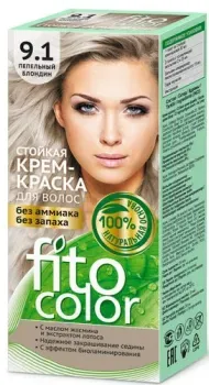 Фитокосметик Fitocolor 9.1 пепельный блондин 115 мл