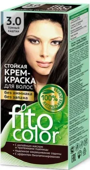 Фитокосметик Fitocolor 3.0 темный каштан 115 мл