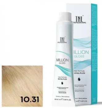 TNL Professional Million Gloss 10.31 100 мл