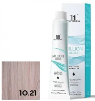 TNL Professional Million Gloss 10.21 100 мл
