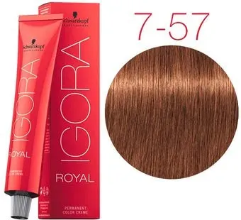 Schwarzkopf Professional Igora Royal Permanent Color Creme 7-57 60 мл