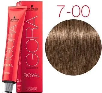 Schwarzkopf Professional Igora Royal Permanent Color Creme 7-00 60 мл
