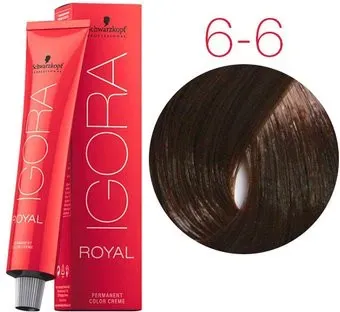 Schwarzkopf Professional Igora Royal Permanent Color Creme 6-6 60 мл
