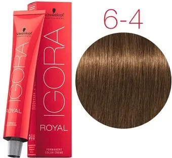 Schwarzkopf Professional Igora Royal Permanent Color Creme 6-4 60 мл