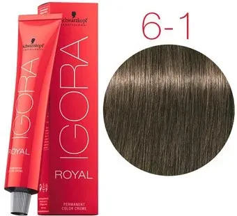 Schwarzkopf Professional Igora Royal Permanent Color Creme 6-1 60 мл