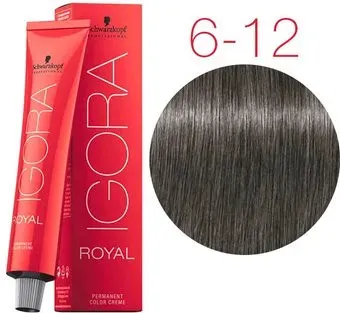 Schwarzkopf Professional Igora Royal Permanent Color Creme 6-12 60 мл