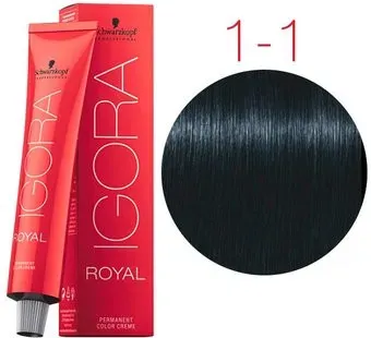 Schwarzkopf Professional Igora Royal Permanent Color Creme 1-1 60 мл