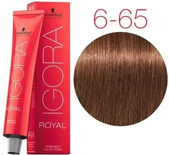 Schwarzkopf Professional Igora Royal Permanent Color Creme 6-65 60 мл